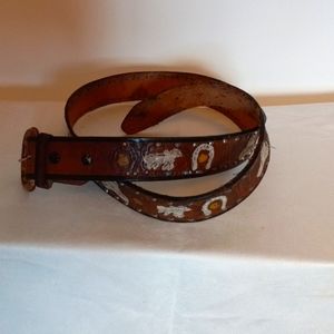 Funky western belt